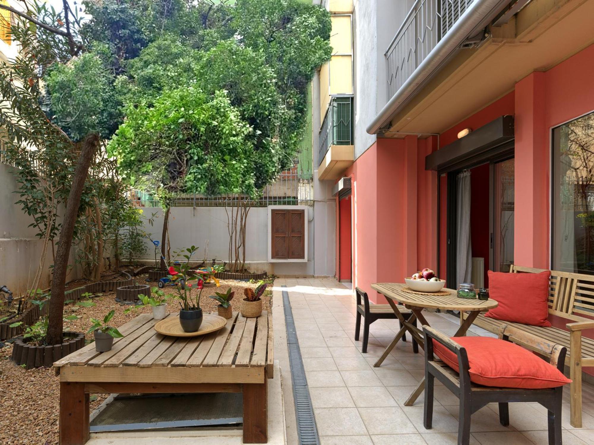 Koukaki Garden Escape Child Friendly Apartment Αθήνα Εξωτερικό φωτογραφία
